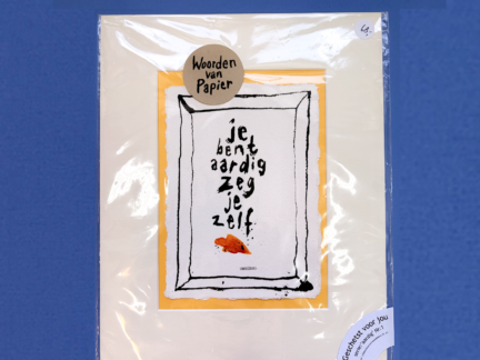 Geschetst voor jou: Je bent aardig zeg je zelf