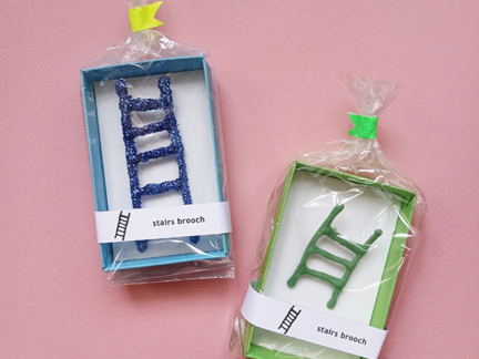 Broche trapje
